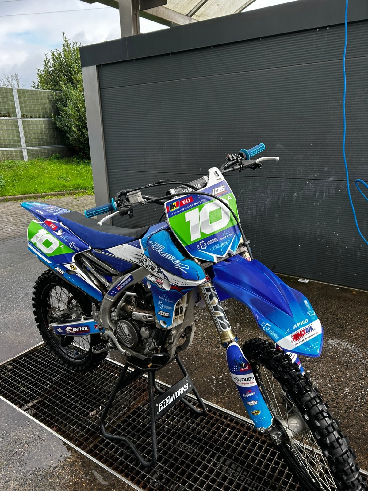 Yamaha yz250f 2017, Fietsen en Brommers, Ophalen, 250 cc, Gebruikt, Yamaha