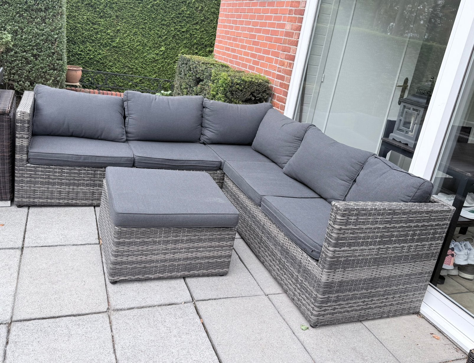 Loungeset/ tuinset, Tuin en Terras, Ophalen, Gebruikt, Loungeset