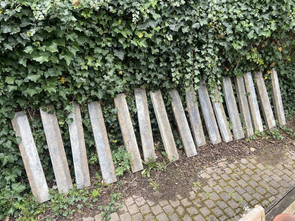 Blauwe steen tuin, Bordure, Moins de 25 cm, 100 à 200 cm, Enlèvement