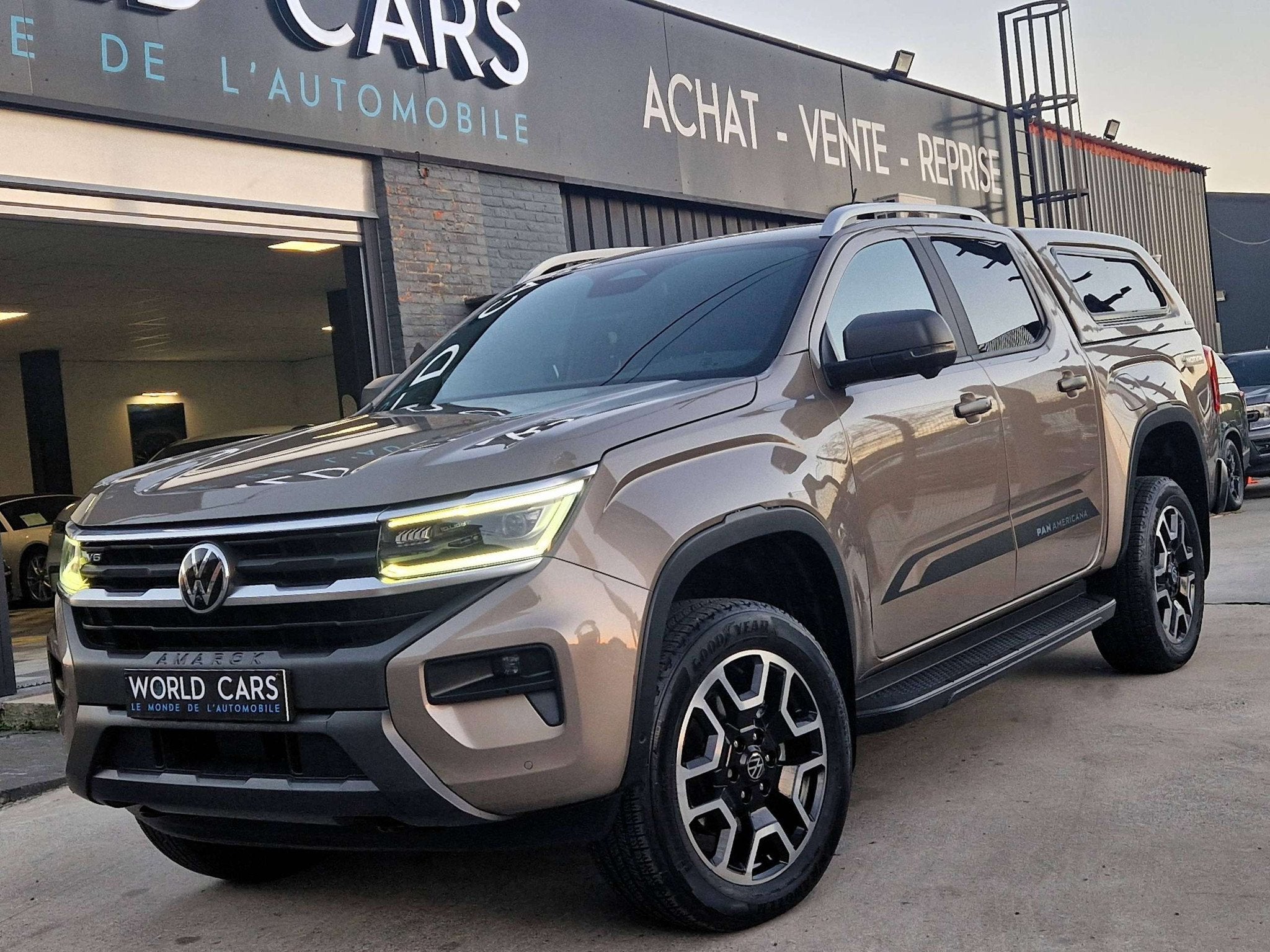 Volkswagen Amarok 3.0 V6 TDi 4Motion PanAmericana - TVAC/BTW, Automaat, 4 deurs, 2993 cc, Beige