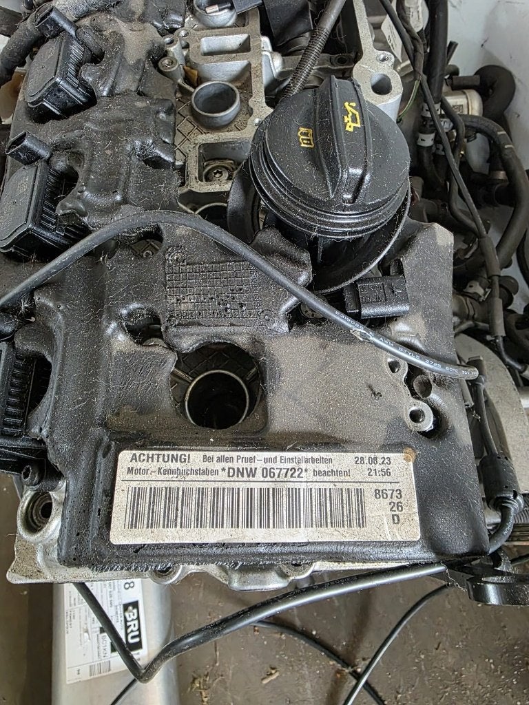 Moteur Audi RS3 2024 + turbo pour pièce, Ophalen, Gebruikt, Audi