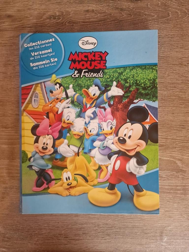 Disney Mickey Mouse & Friends Album — Kaartenverzameling, Verzamelen, Disney, Nieuw, Papier, Kaart of Schrift, Mickey Mouse, Ophalen