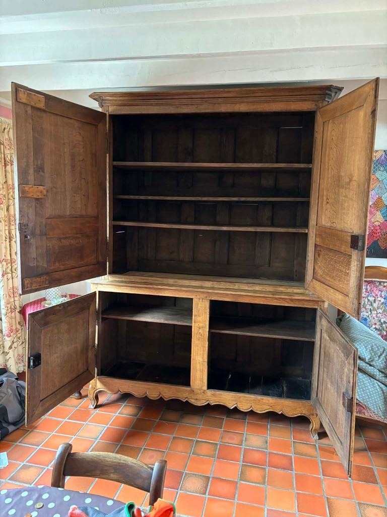 Meuble en chêne, Maison & Meubles, Avec porte(s), 100 à 150 cm, Utilisé, Chêne