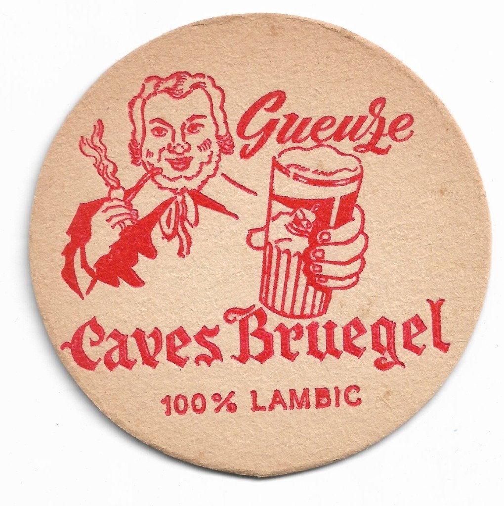 sous-bock Caves Bruegel, Collections, Enlèvement ou Envoi, Comme neuf, Sous-bock