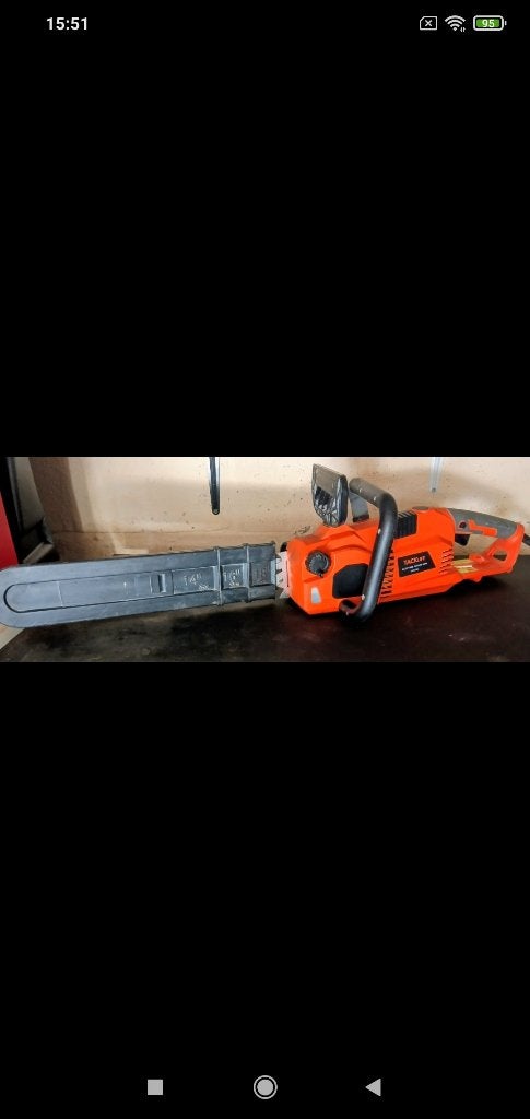Tronçonneuse, Jardin & Terrasse, Outils à main, Enlèvement, Utilisé