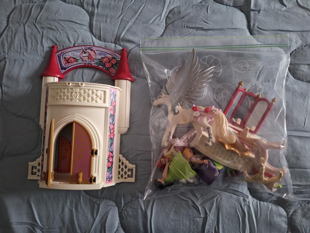 Playmobil - klein  prinsessen kasteel!, Enlèvement ou Envoi, Utilisé