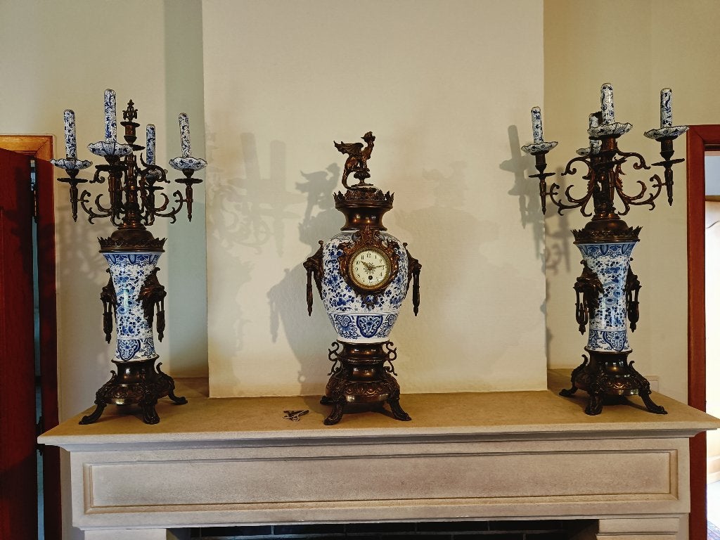 Schouwgarnituur, Antiek en Kunst, Ophalen