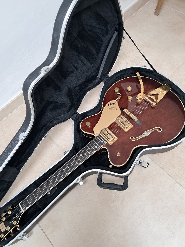 gretsch guitar, Musique & Instruments, Instruments à corde | Guitares | Électriques, Enlèvement, Utilisé, Semi-solid body