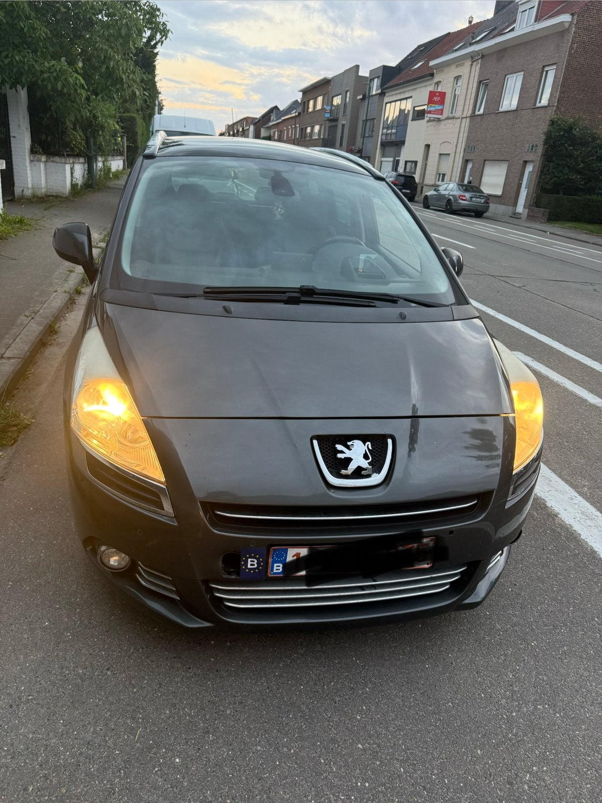 Peugeot 5008 1.6hdi, Cuir, Euro 5, Noir, 5 portes