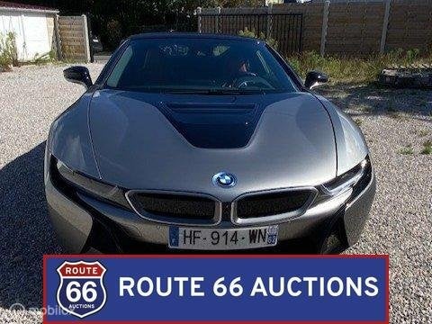 BMW i8 Roadster | 2020 | Route 66 Auctions, Auto's, Gebruikt, Zwart, Bedrijf, Handgeschakeld