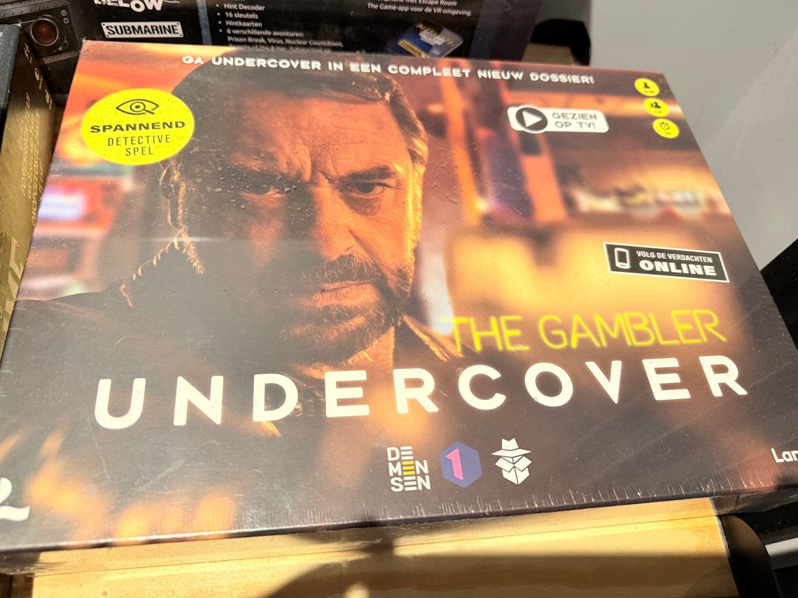 ️‍️ Undercover: The Gambler – Nieuw in verpakking ️‍️, Hobby en Vrije tijd, Gezelschapsspellen | Bordspellen, Ophalen of Verzenden