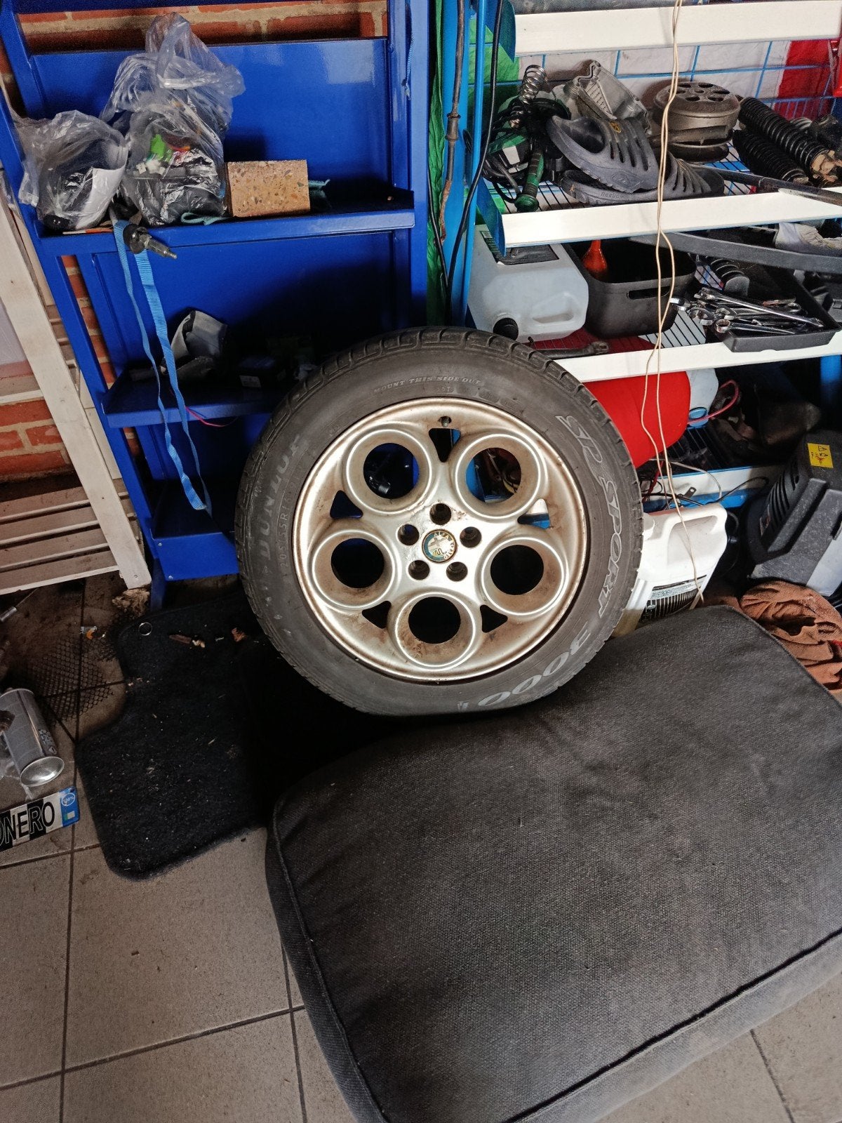 1 velg 5x98 thuis brenger reseve alfa fiat Lancia, Auto-onderdelen, Ophalen
