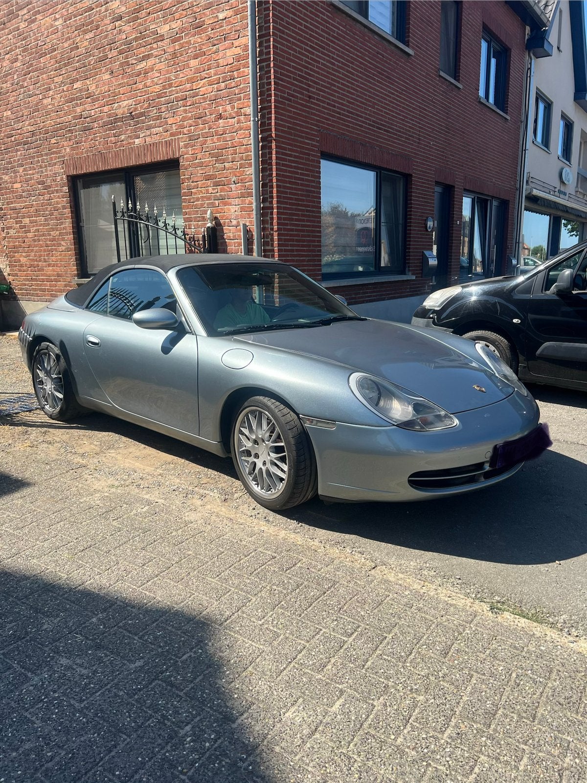 Porsche 996 carrera 4 cabrio, Auto's, Porsche, Automaat, 4 zetels, 264 g/km, Zwart