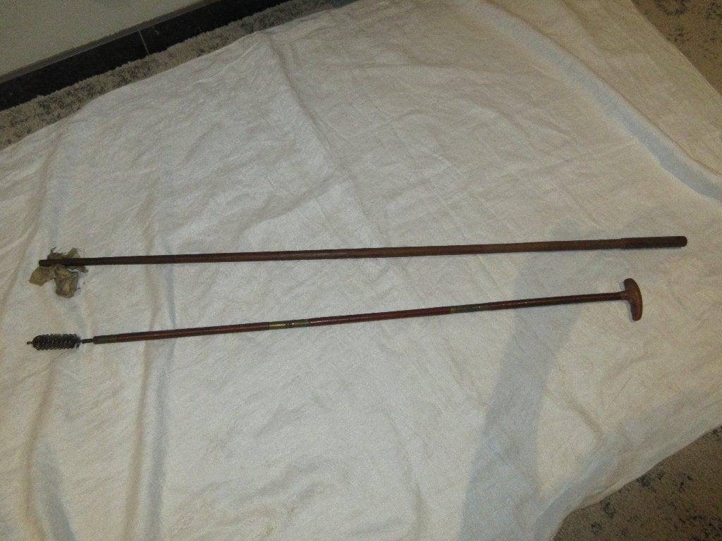 Baguette de nettoyage du canon de fusil d'arme goupillon, Enlèvement