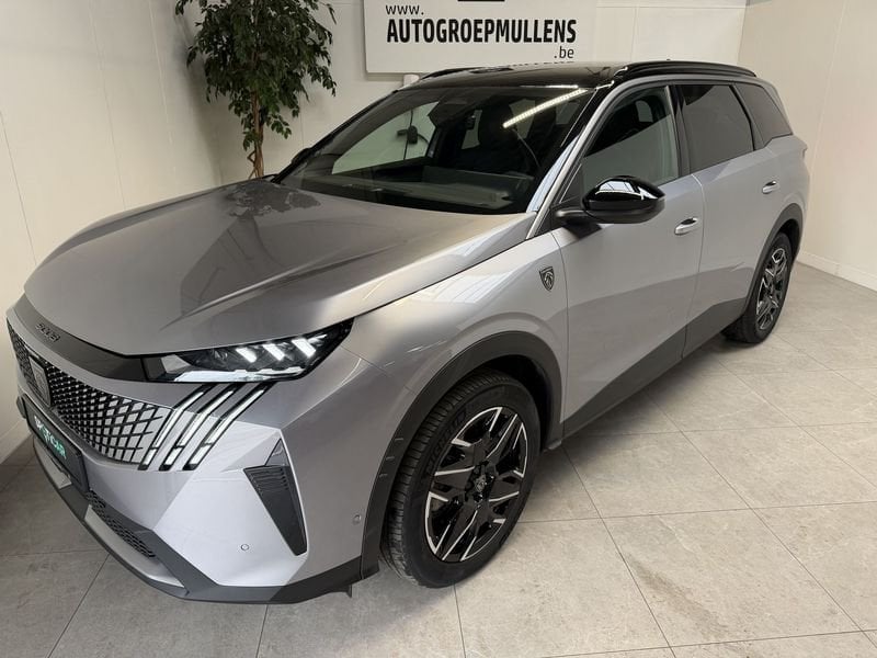 Peugeot 5008 New Hybrid GT e-DSC6, Auto's, Monovolume, Gebruikt, Leder en Stof, 7 zetels