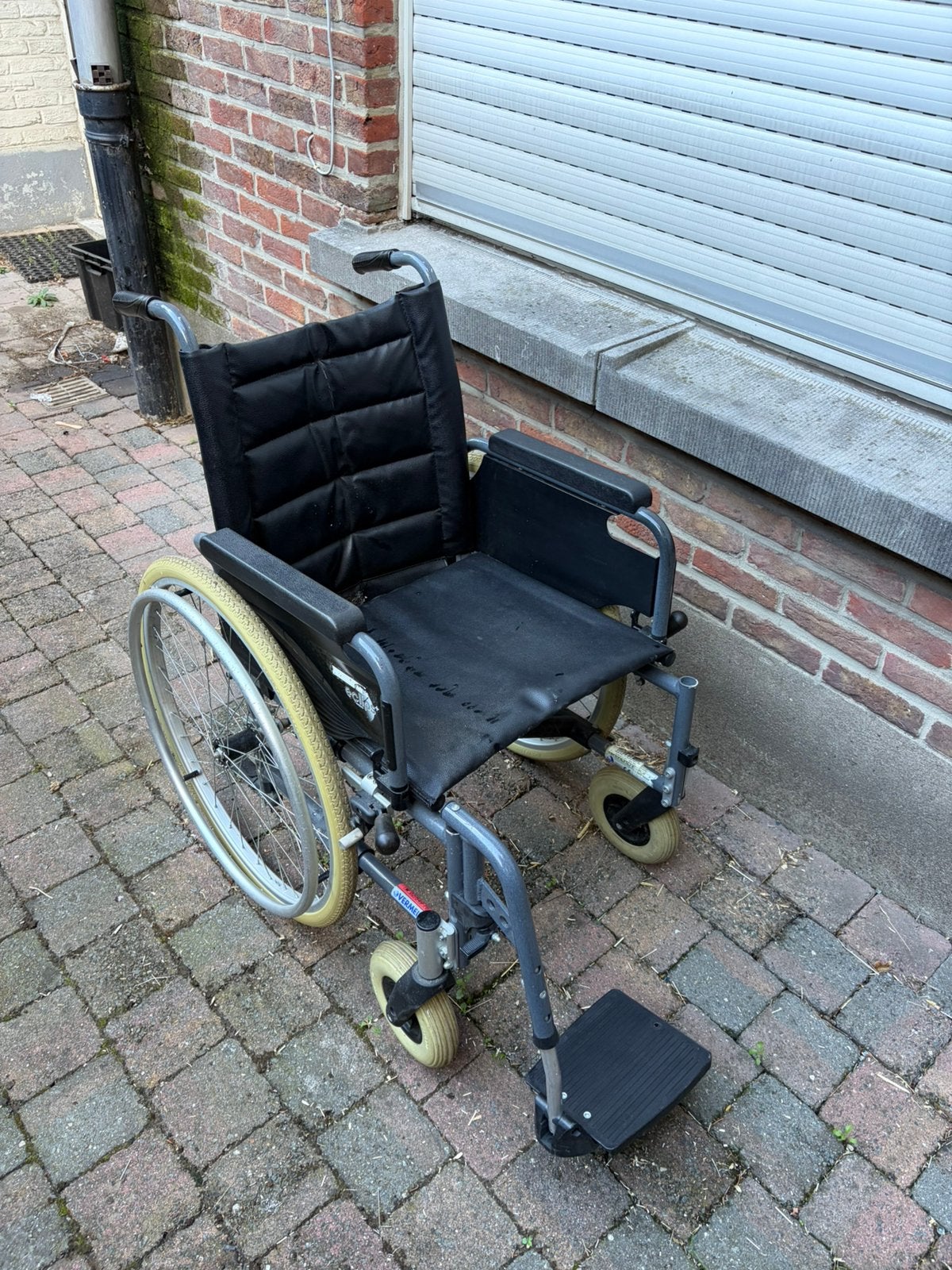 Vermeiren opvouwbare rolstoel, Ophalen of Verzenden, Zo goed als nieuw