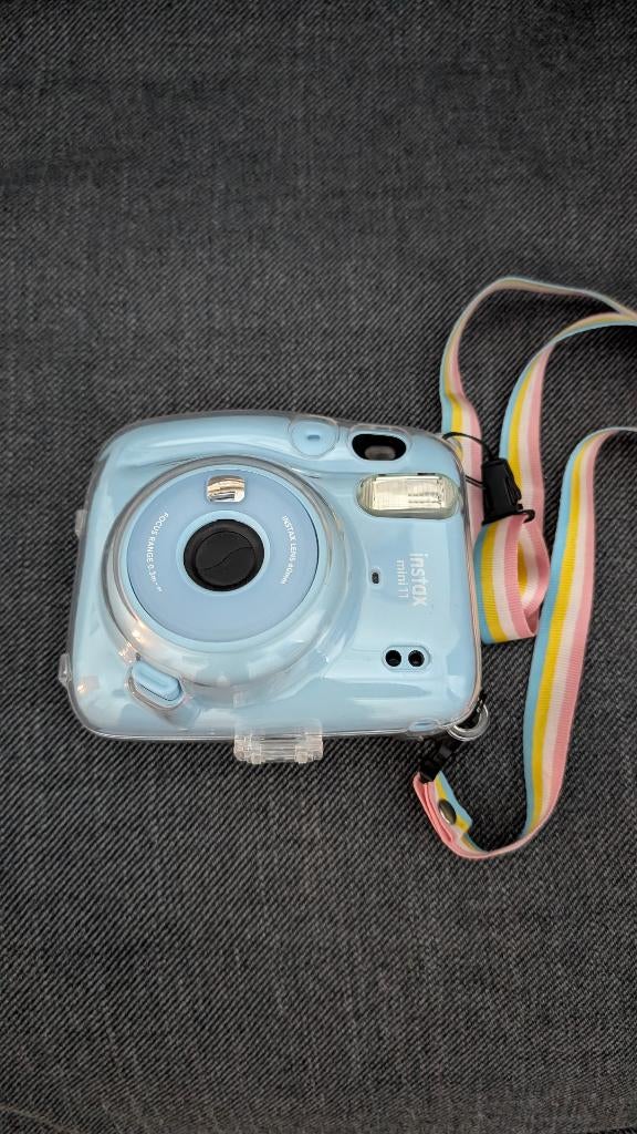 instax Mini 11 + housse rigide transparente, TV, Hi-fi & Vidéo, Appareils photo numériques, Enlèvement, Comme neuf, Compact, Fuji