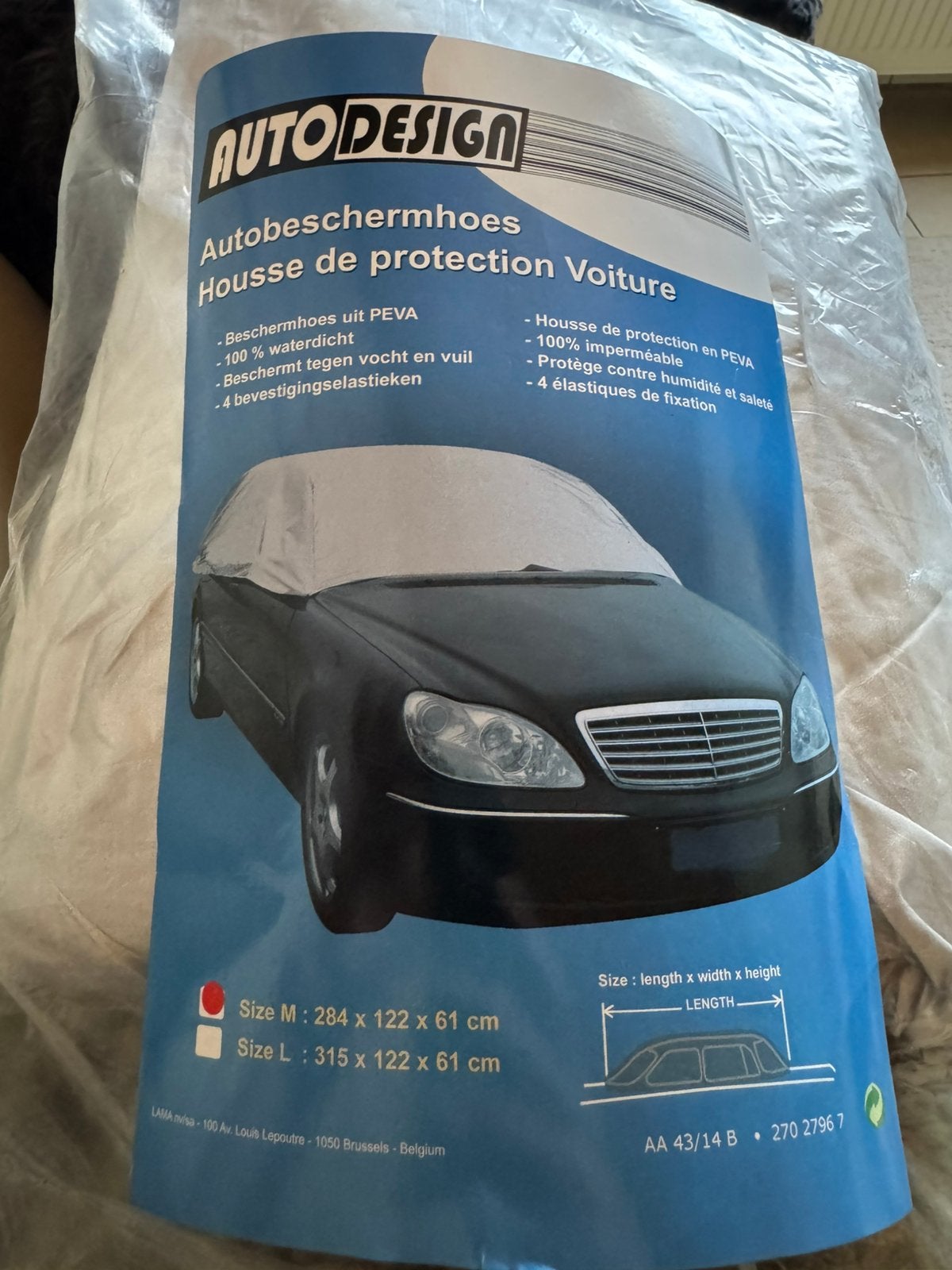 Nieuwe autohoes, Auto diversen, Autohoezen, Ophalen, Nieuw