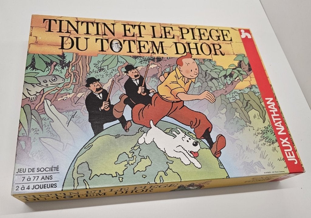 Tintin et le piège du totem DHOR - état neuf - faire offre, Ophalen of Verzenden