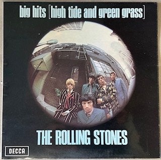 Les Rolling Stones « High Tide » (Big Hits) affiche de 1966, Enlèvement ou Envoi, Comme neuf, Blues rock, Pochette gatefold