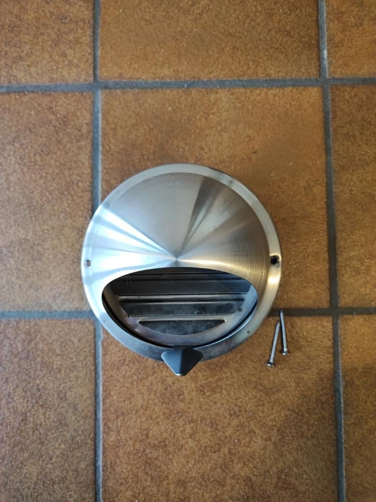 Buitenrooster ventilatie voor buis diam 100mm, Ophalen, Ventilator