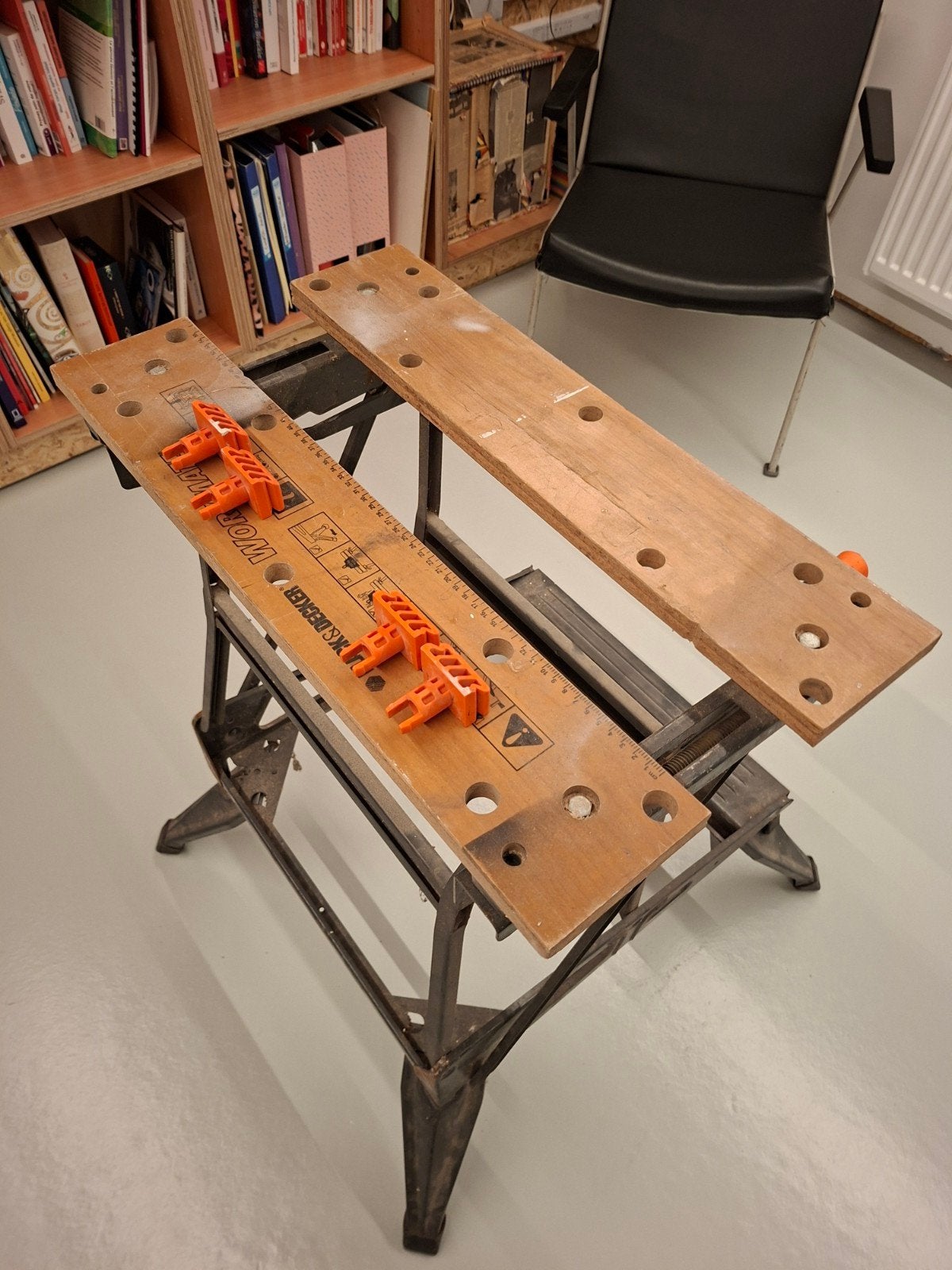 black & decker workmate, Ophalen