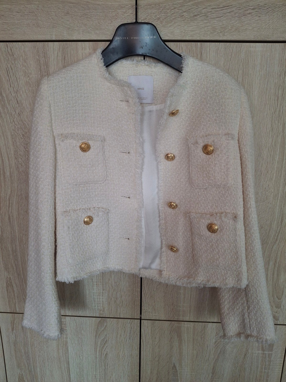 Jasje Maat xs, Kleding | Dames, Ophalen, Zo goed als nieuw, Maat 34 (XS) of kleiner, Beige