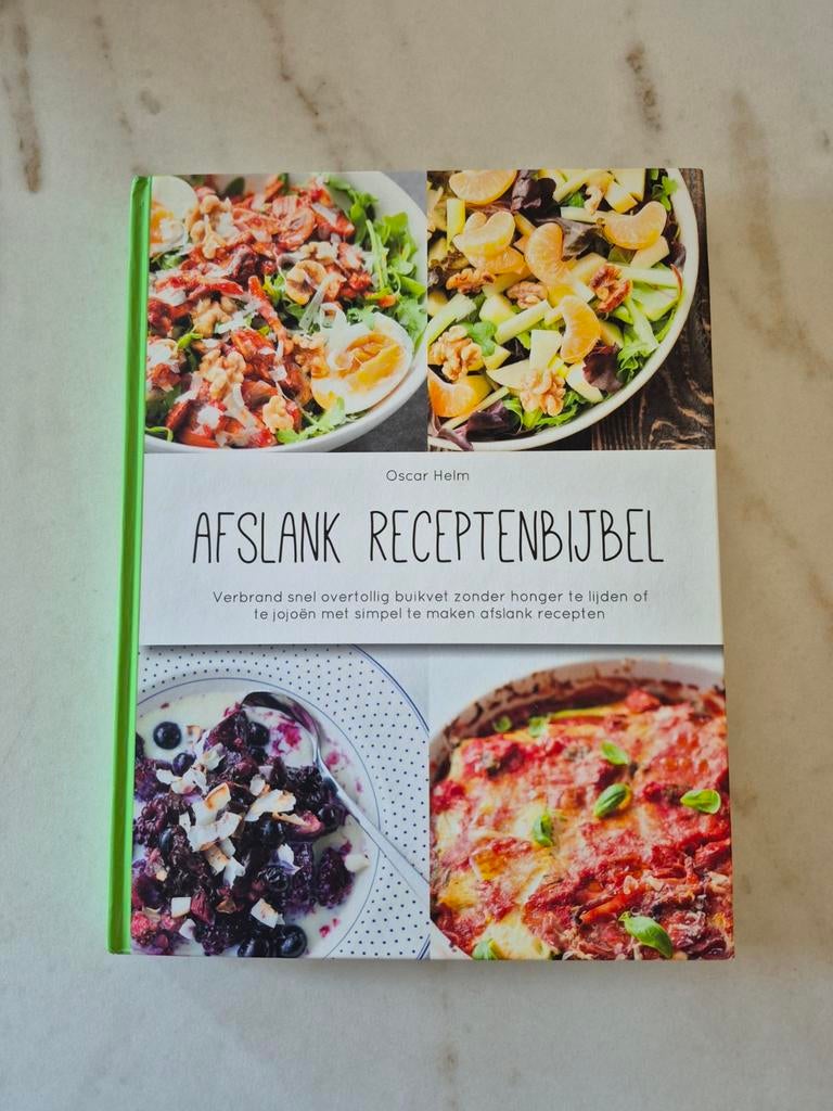 Oscar Helm - Afslank receptenbijbel, Boeken, Ophalen of Verzenden, Nieuw, Marije Sietsma; Constan Heestermans