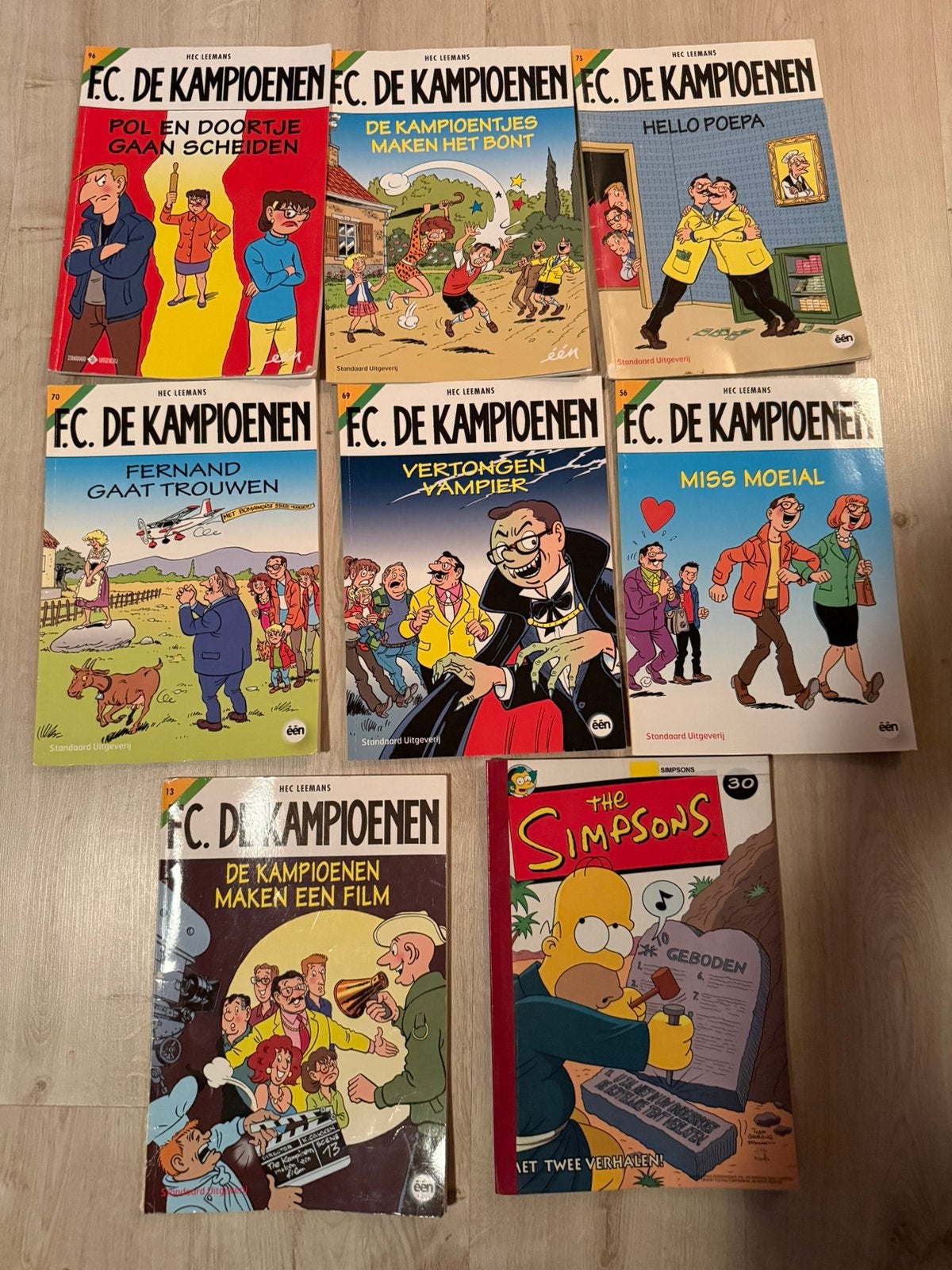Fc de kampioenen strips, Boeken, Ophalen, Gelezen