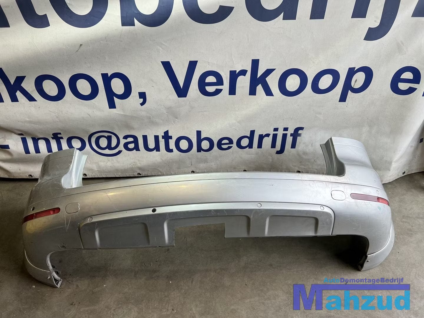 VW TOUAREG Grijs achterbumper bumper 2002-2010, Gebruikt, Volkswagen, Volkswagen AG, Vw@volkswagen.de