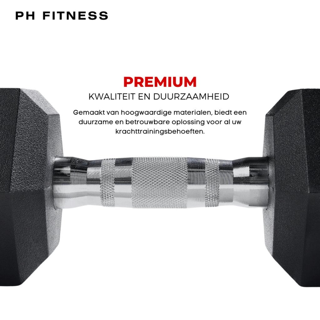 REFURBISHED DEAL - PH Fitness Hexa Dumbbells - Meerdere KG, Ophalen of Verzenden, Nieuw, Benen, Dumbbell