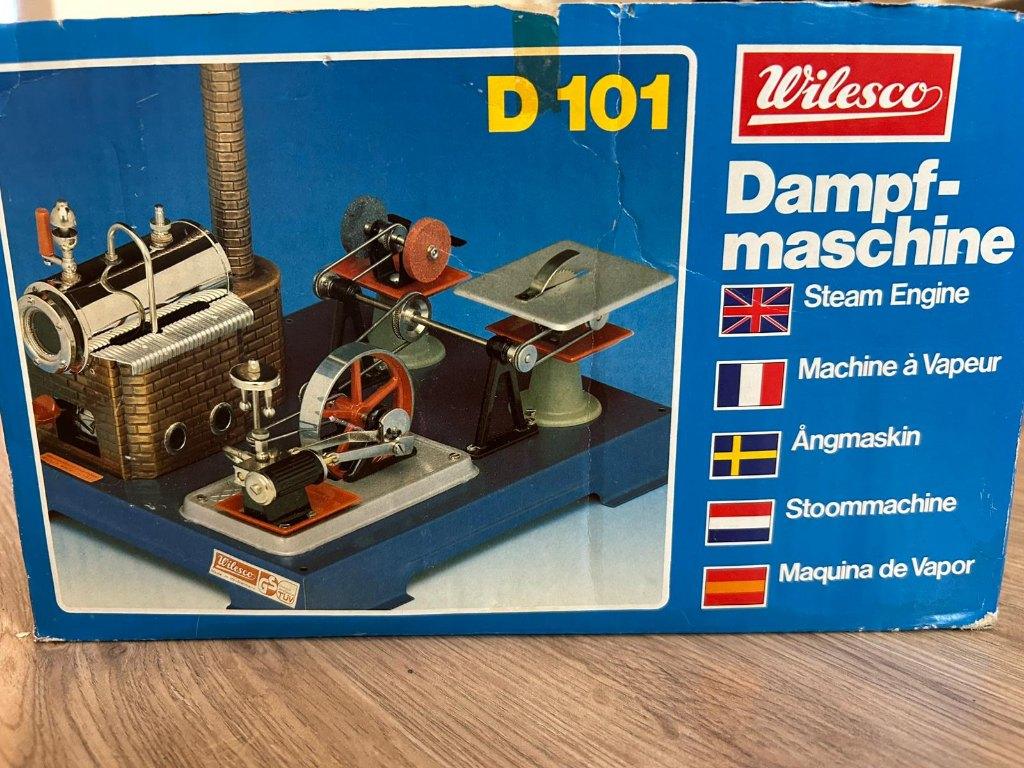 Model stoommachine Wilesco D101, Ophalen of Verzenden