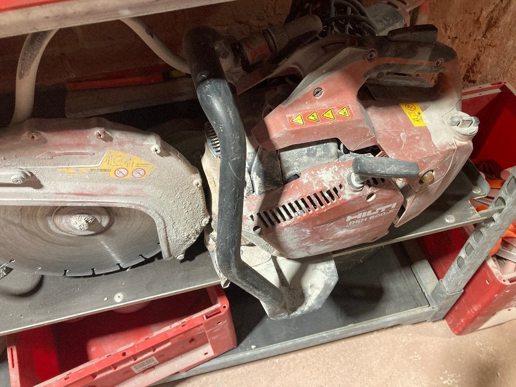 hilti betonzaag, doorslijper, Doe-het-zelf en Bouw, Ophalen, Gebruikt