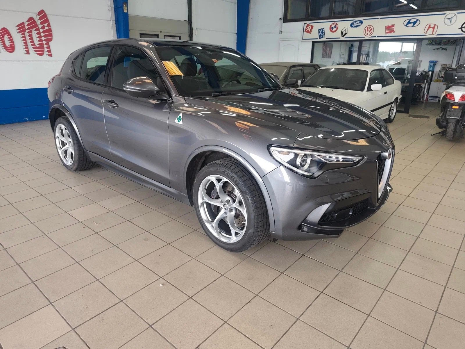 Alfa Romeo Stelvio Quadrifoglio (automatique), Feux de virage, Achat, 375 kW, Entreprise