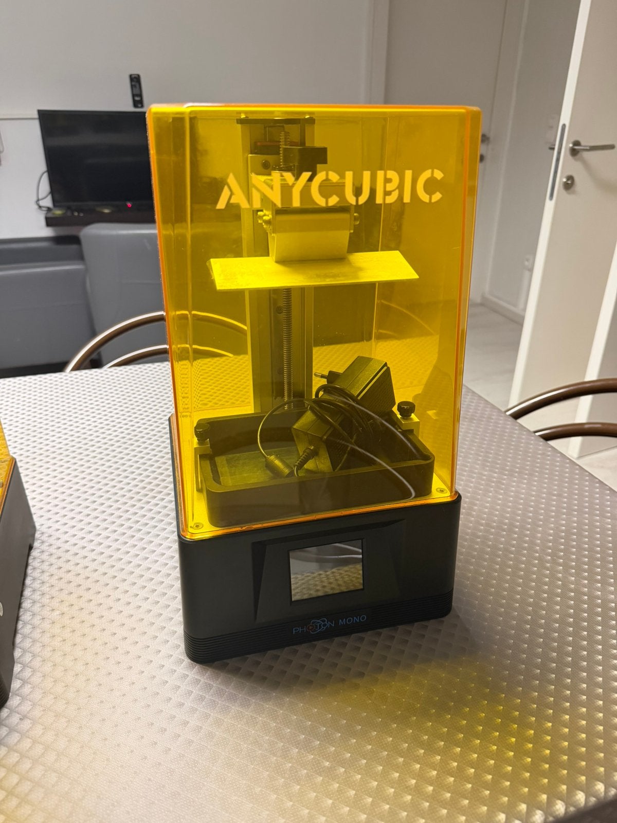 Anycubic photon mono 3d printer + wash & cure station, Computers en Software, 3D Printers, Ophalen, Gebruikt, Resin/Hars