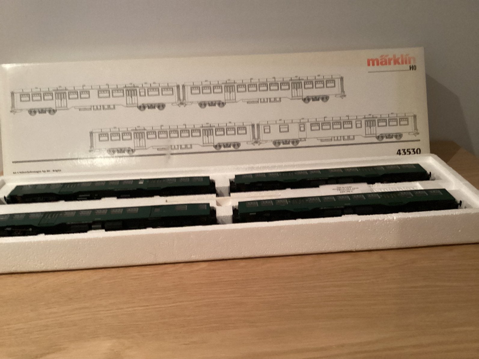 Marklin 43530, m2 wagonset, Wisselstroom, Wagon, Ophalen of Verzenden, Zo goed als nieuw