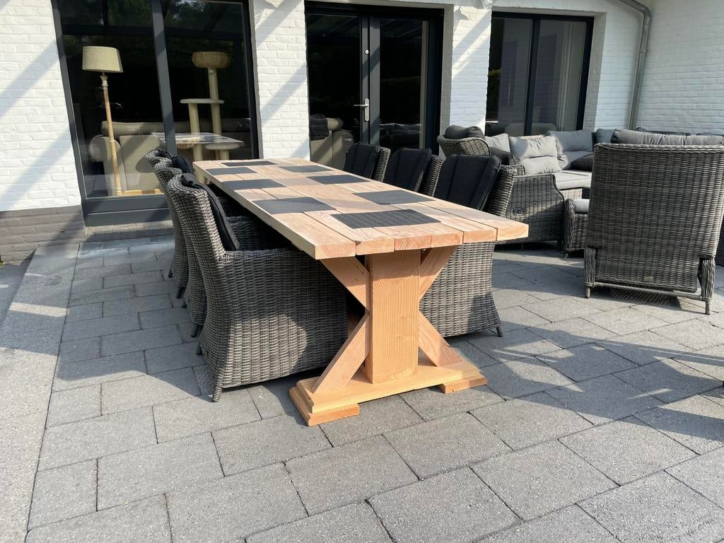 Douglas tuintafel 3m (nieuw), Tuin en Terras, Tuintafels, Ophalen, Nieuw, Rechthoekig, Hout