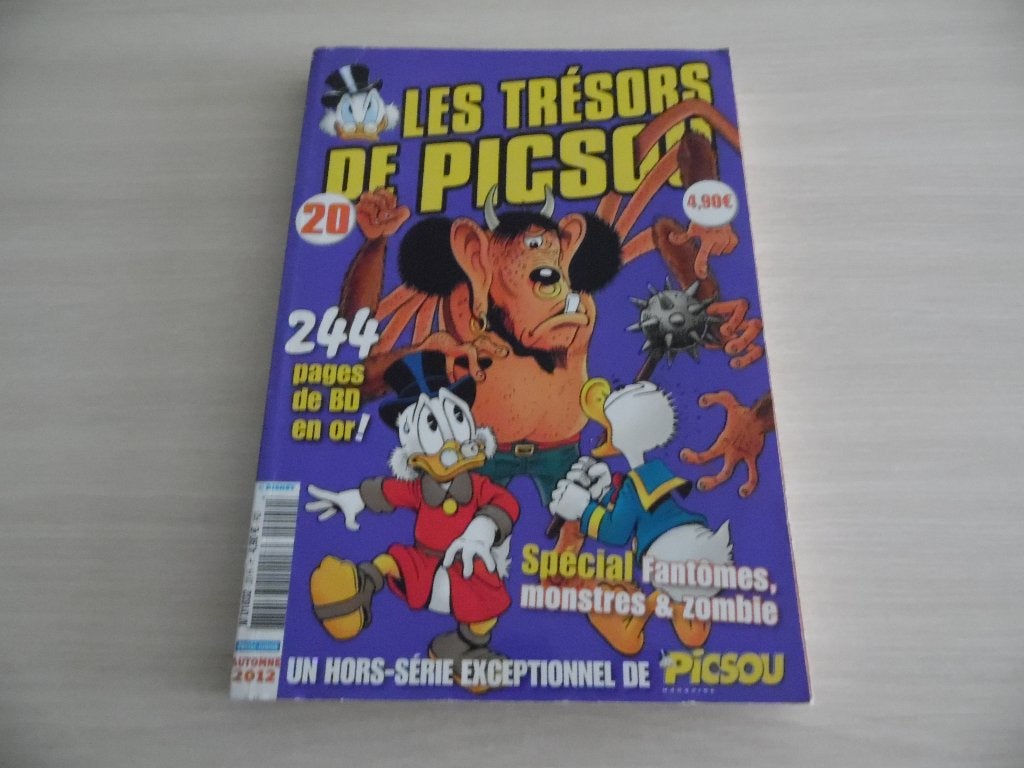 LES TRÉSORS DE PICSOU N° 20, Ophalen of Verzenden, Zo goed als nieuw, Eén stripboek, WALT DISNEY