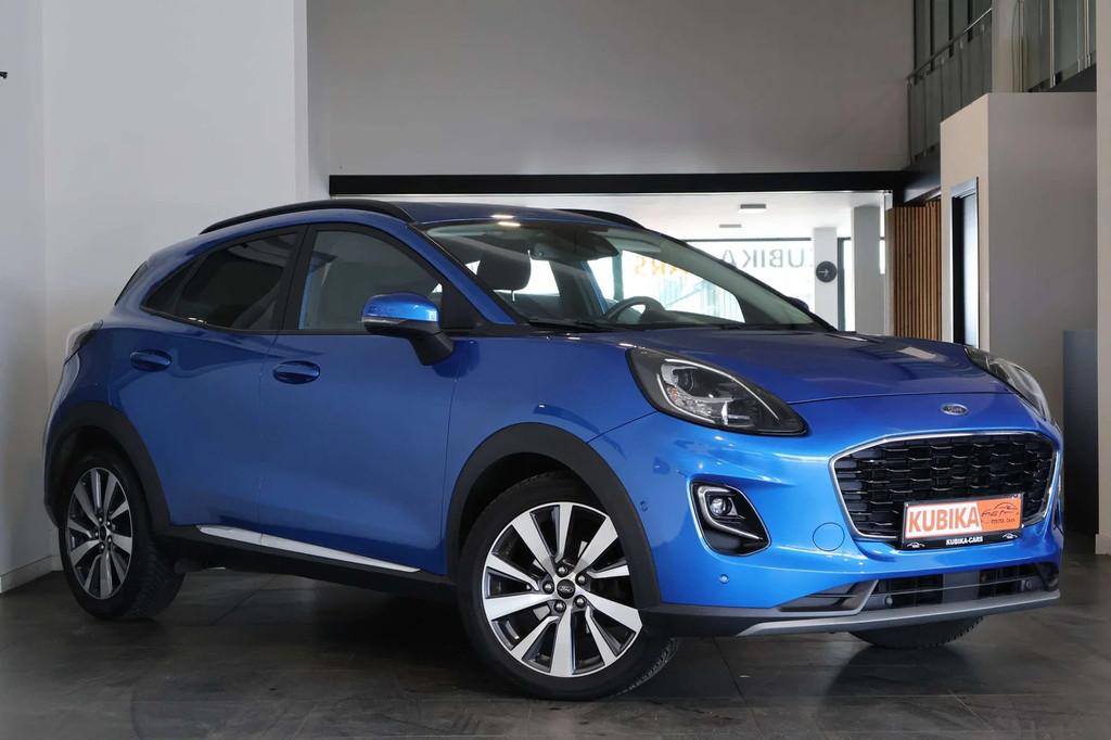 Ford Puma Puma 1.0 EcoBoost ACC MassageZ DodeH Garantie*, Auto's, Ford, Stof, Euro 6, 4 cilinders, Blauw