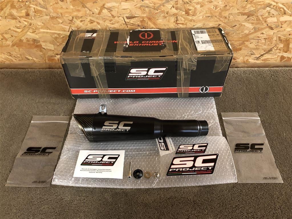 SC Project S1 uitlaat demper Yamaha XJR1300 XJR 1300 07-16, Motoren, Verzenden, Gebruikt