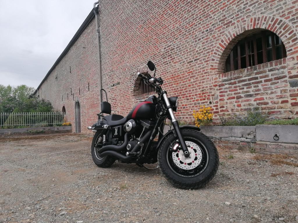 Harley Fat bob met veel opties, Motoren, 2 cilinders, 1690 cc, Chopper, Particulier