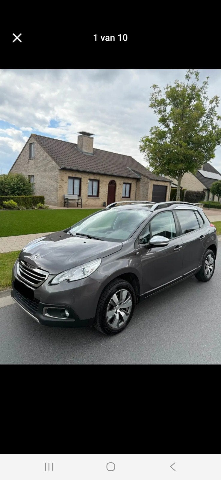 Peugeot 115000 km, Argent ou Gris, Achat, Euro 6, Boîte manuelle