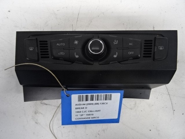 PANNEAU DE COMMANDE CLIMATISATION Audi A4 Avant (B8), Auto-Union-Straße  1,
85057  Ingolstadt, DE, Info@audi.de, Audi, Utilisé