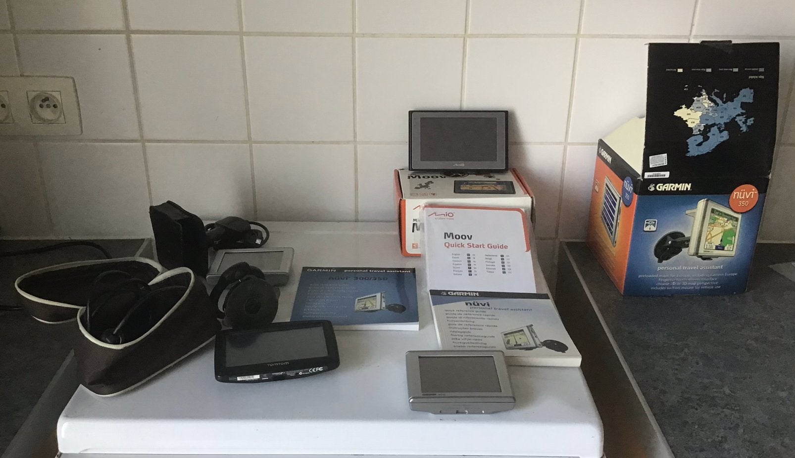 Lot GPS ( 4 Pièces ), Autos : Divers, Navigation de voiture, Enlèvement, Utilisé