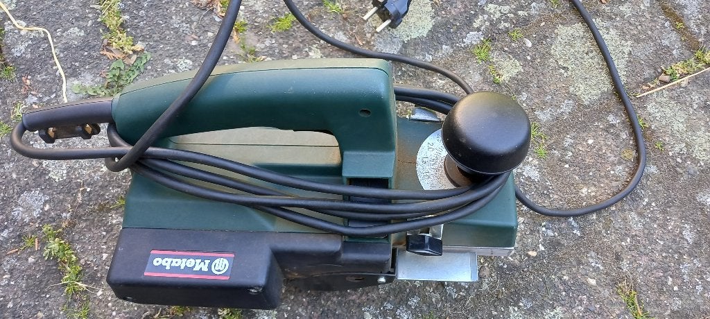metabo elektrische schaaf, Doe-het-zelf en Bouw, Gereedschap | Handgereedschap, Ophalen, Gebruikt, Overige typen, Overige merken