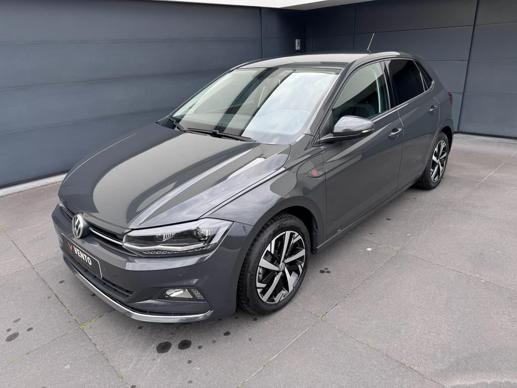 Polo 1.0 TSI DSG veel opties. 1 JAAR GARANTIE, Autos, Alarme, Euro 6, Entreprise, Noir