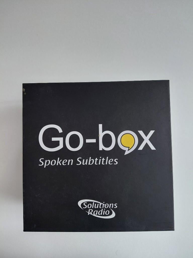 GO BOX GESPROKEN ONDERTITELING, Diversen, Overige Diversen, Zo goed als nieuw, Ophalen