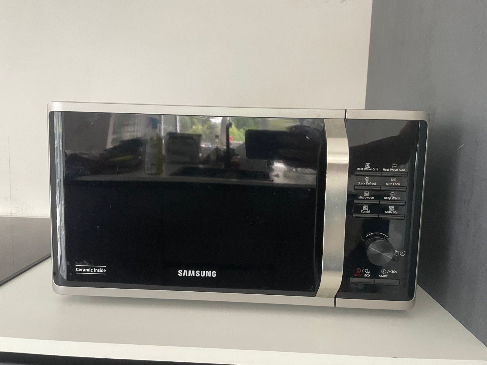 Combi micro en oven, Ophalen, Gebruikt, Draaiplateau, Vrijstaand