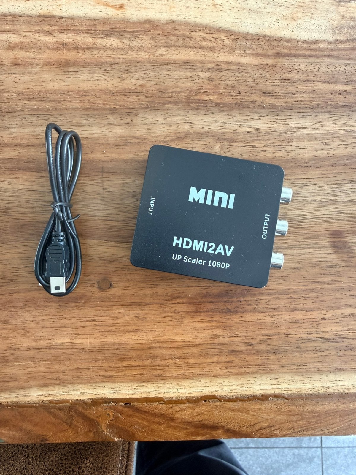 HDMI -> RCA Scart AV convertor, Audio, Tv en Foto, Converters, Ophalen of Verzenden, Zo goed als nieuw