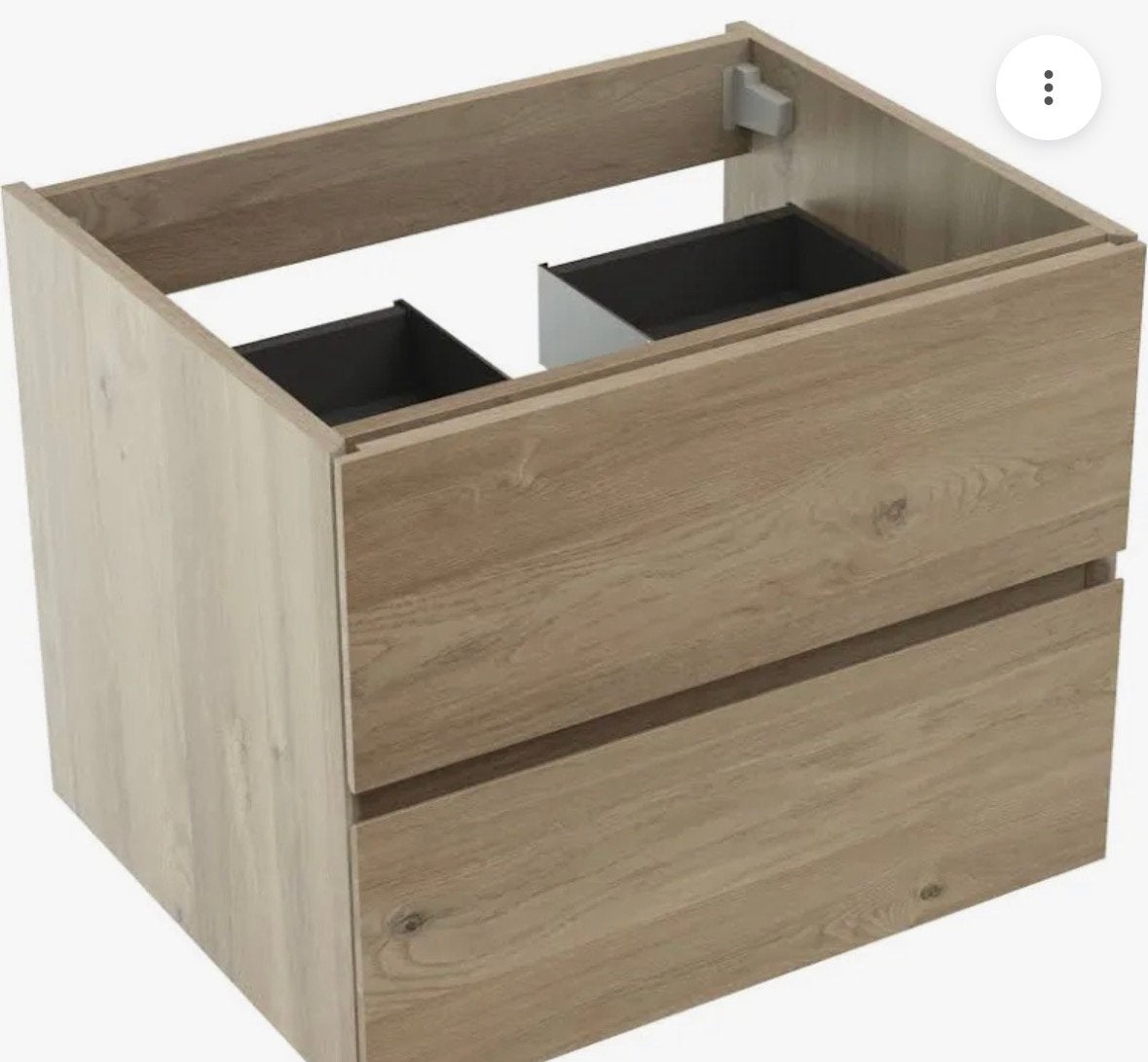 Volledig badkamermeubel 80cm + kraan, Ophalen, Nieuw, 50 tot 100 cm, Wastafelkast